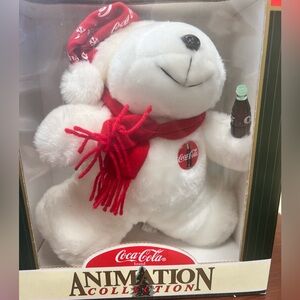 Coca Cola limited edition polar bear animation collection